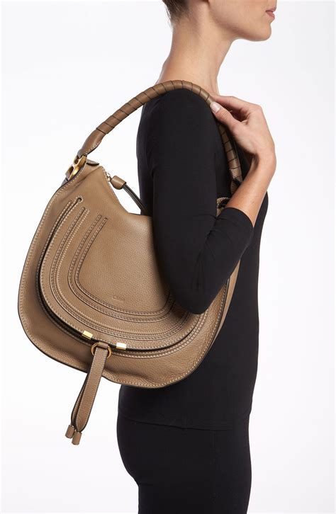 chloe marcie medium hobo|chloe marcie large hobo handbag.